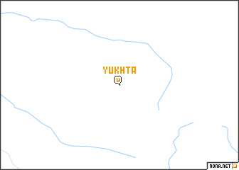 map of Yukhta