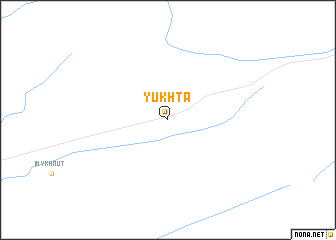 map of Yukhta