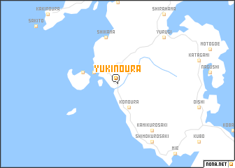 map of Yukinoura