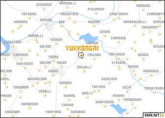 map of Yukkong-ni