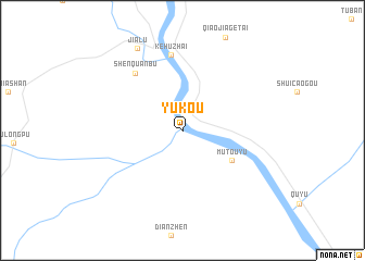 map of Yukou