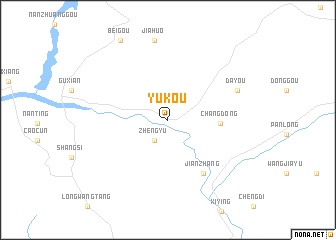 map of Yukou