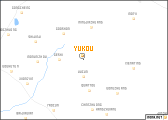 map of Yukou