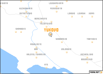 map of Yukovo