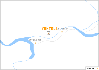 map of Yuktali