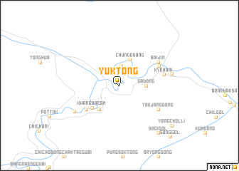map of Yuk-tong