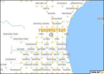 map of Yü-kuang-ts\