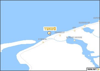 map of Yukvo