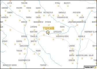 map of Yukwa