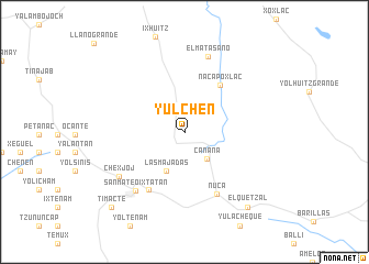 map of Yulchén