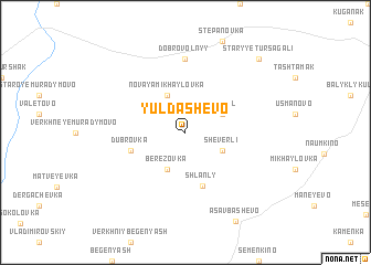 map of Yuldashevo