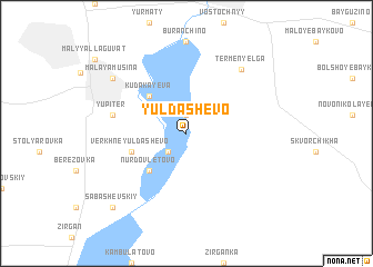 map of Yuldashevo