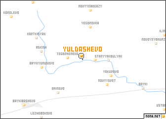 map of Yuldashevo