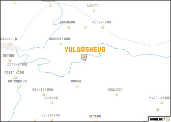 map of Yuldashevo