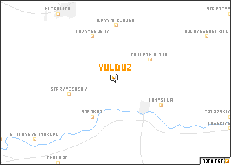 map of Yulduz