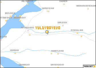 map of Yuldybayevo