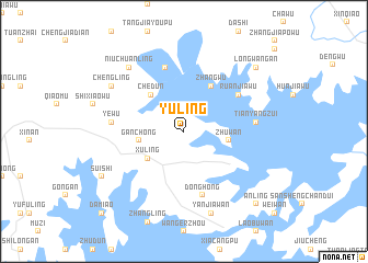 map of Yuling
