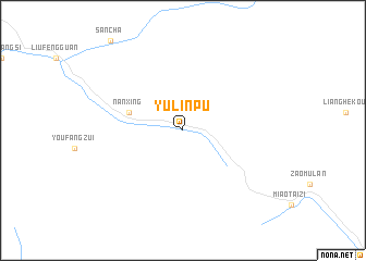 map of Yulinpu