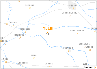 map of Yulin
