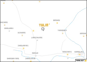 map of Yulin