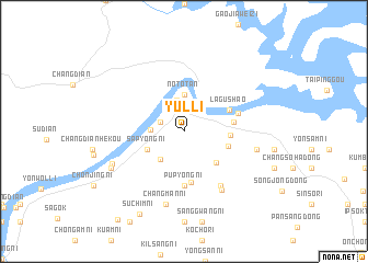 map of Yul-li