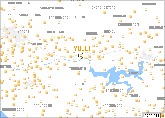 map of Yul-li