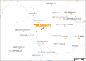 map of Yulsubino