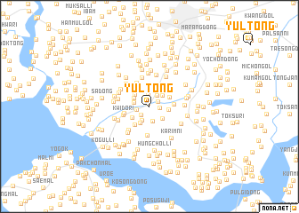 map of Yul-tong