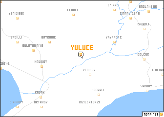 map of Yülüce