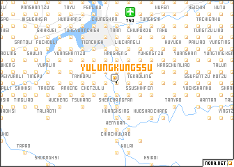 map of Yü-lung-kung-ssu