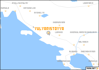 map of Yulyaristoyya