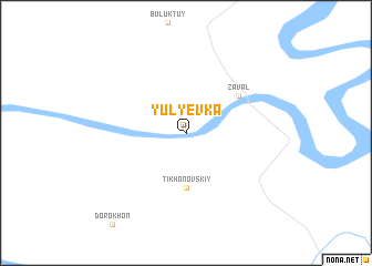map of Yul\