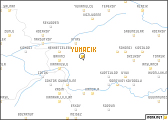 map of Yumacık