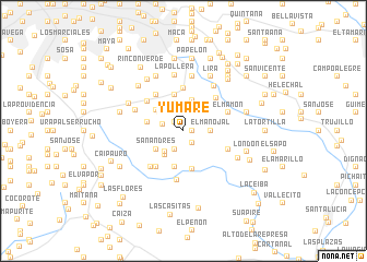 map of Yumare