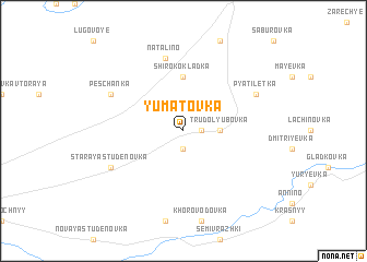map of Yumatovka