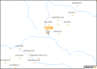 map of Yuma