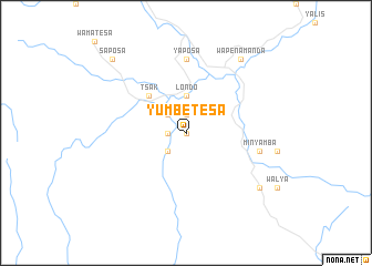 map of Yumbetesa