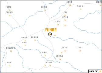 map of Yumbe