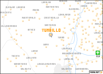 map of Yumbillo