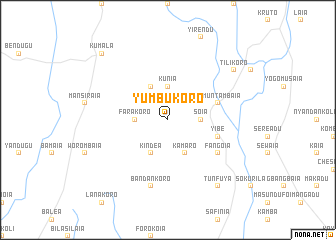 map of Yumbukoro