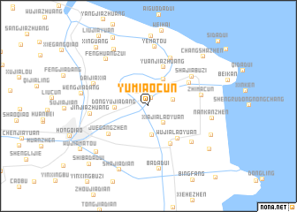 map of Yumiaocun