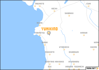 map of Yumikino