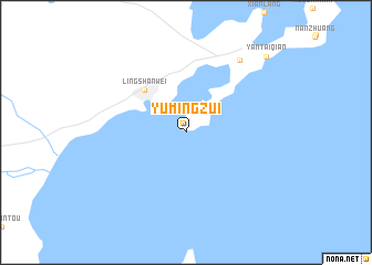 map of Yumingzui