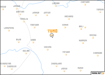 map of Yumo