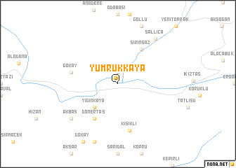 map of Yumrukkaya