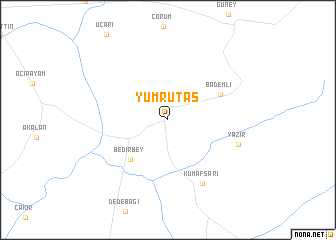 map of Yumrutaş