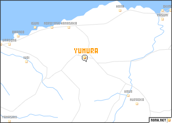 map of Yumura