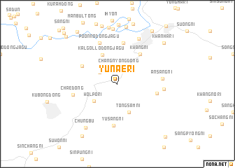 map of Yunae-ri