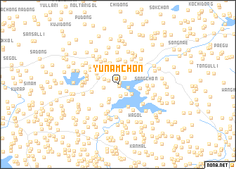 map of Yunam-ch\