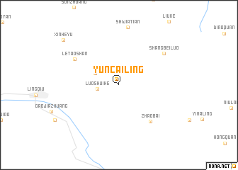 map of Yuncailing